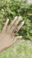 Load and play video in Gallery viewer, Amethyst Cocktail Ring
