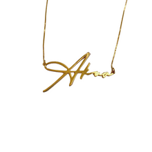 Load image into Gallery viewer, Name Necklace (custom) - 18k Gold
